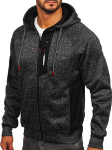 Men’s Warm Hoodie Graphite Bolf TC1306