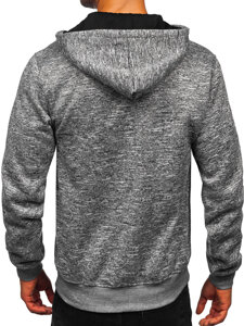 Men’s Warm Hoodie Grey Bolf TC1313