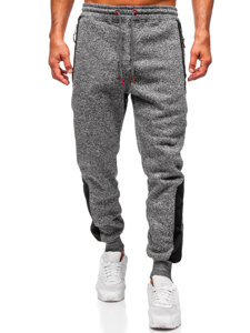 Men’s Warm Joggers Anthracite Bolf Q1100