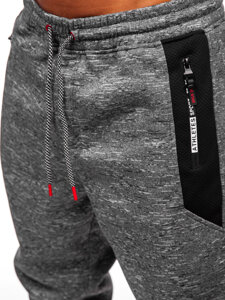 Men’s Warm Joggers Anthracite Bolf Q1200