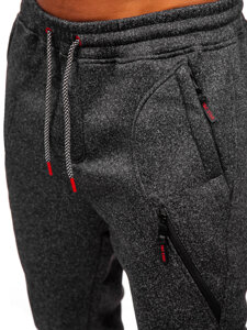 Men’s Warm Joggers Graphite Bolf Q1104