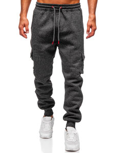 Men’s Warm Joggers Graphite Bolf Q1108