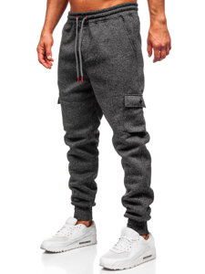 Men’s Warm Joggers Graphite Bolf Q1108