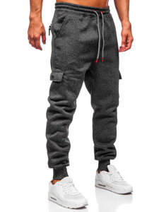 Men’s Warm Joggers Graphite Bolf Q1108