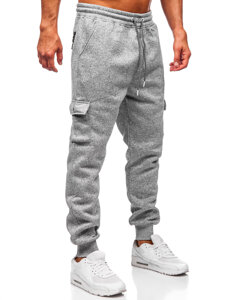 Men’s Warm Joggers Grey Bolf Q1108