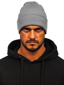 Men's Warm Winter Beanie Grey YW09004M