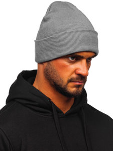 Men's Warm Winter Beanie Grey YW09004M