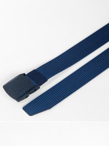 Men's Webbing Belt Navy Blue Bolf 979