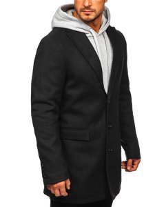 Men's Winter Coat Black Bolf 1047C