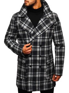 Men's Winter Coat Grey Bolf 1115