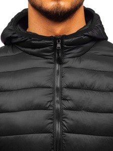 Men's Winter Down Jacket Black Bolf LY1001