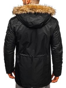 Men's Winter Jacket Black Bolf 1080