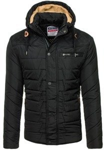 Men's Winter Jacket Black Bolf 1673