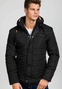 Men's Winter Jacket Black Bolf 1673