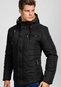 Men's Winter Jacket Black Bolf 1673