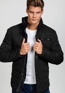 Men's Winter Jacket Black Bolf 1673