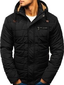 Men's Winter Jacket Black Bolf 1673