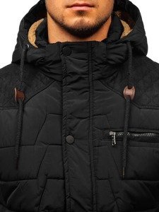 Men's Winter Jacket Black Bolf 1673