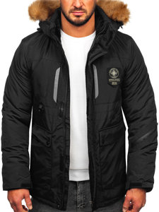 Men's Winter Jacket Black Bolf 1827