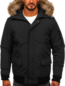 Men's Winter Jacket Black Bolf 2019A