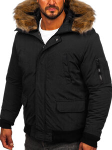 Men's Winter Jacket Black Bolf 2019A