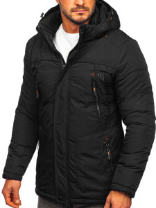 Men's Winter Jacket Black Bolf 2025