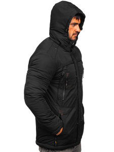 Men's Winter Jacket Black Bolf 2025