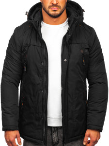 Men's Winter Jacket Black Bolf 2025