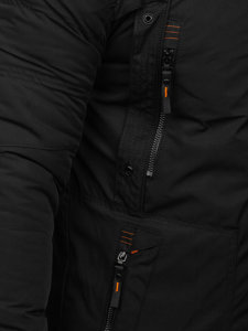 Men's Winter Jacket Black Bolf 2025