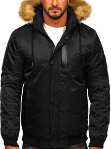 Men's Winter Jacket Black Bolf 2129