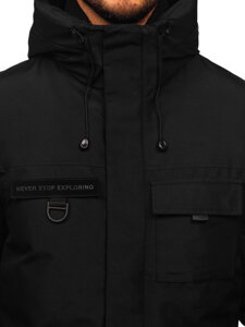 Men’s Winter Jacket Black Bolf 31M5018