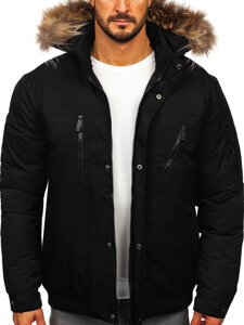 Men’s Winter Jacket Black Bolf 62M9515