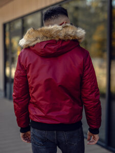 Men's Winter Jacket Claret Bolf 2129