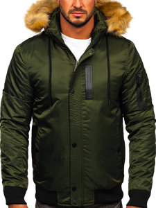 Men's Winter Jacket Green Bolf 2129