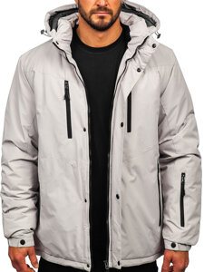 Men's Winter Jacket Grey Bolf 22M320