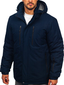 Men’s Winter Jacket Navy Blue Bolf 22M320