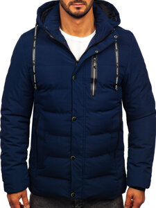 Men’s Winter Jacket Navy Blue Bolf 5M3136