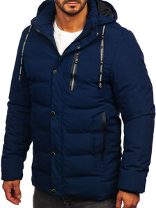 Men’s Winter Jacket Navy Blue Bolf 5M3136