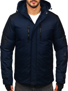 Men’s Winter Jacket Navy Blue Bolf 91M9902