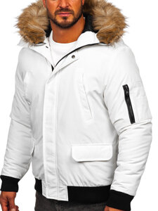 Men's Winter Jacket White Bolf 2019A