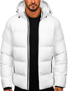 Men's Winter Jacket White Bolf 9978