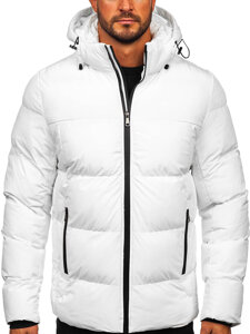 Men's Winter Jacket White Bolf 9978