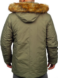 Men's Winter Parka Alaska Jacket Khaki Bolf WX032B