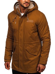 Men's Winter Parka Jacket Camel Bolf EX838