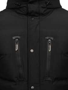 Men's Winter Quilted Jacket Black Bolf 5M771