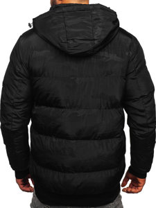 Men's Winter Quilted Jacket Black Bolf 7270