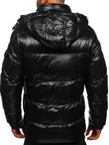 Men's Winter Quilted Jacket Black Bolf 9970