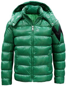 Men's Winter Quilted Jacket Green Bolf 9981