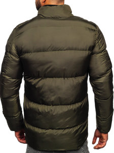 Men's Winter Quilted Jacket Khaki Bolf 0025