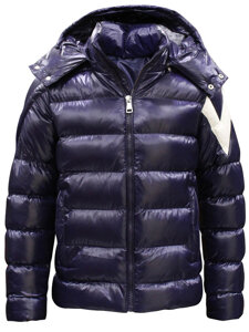 Men's Winter Quilted Jacket Navy Blue Bolf 9981